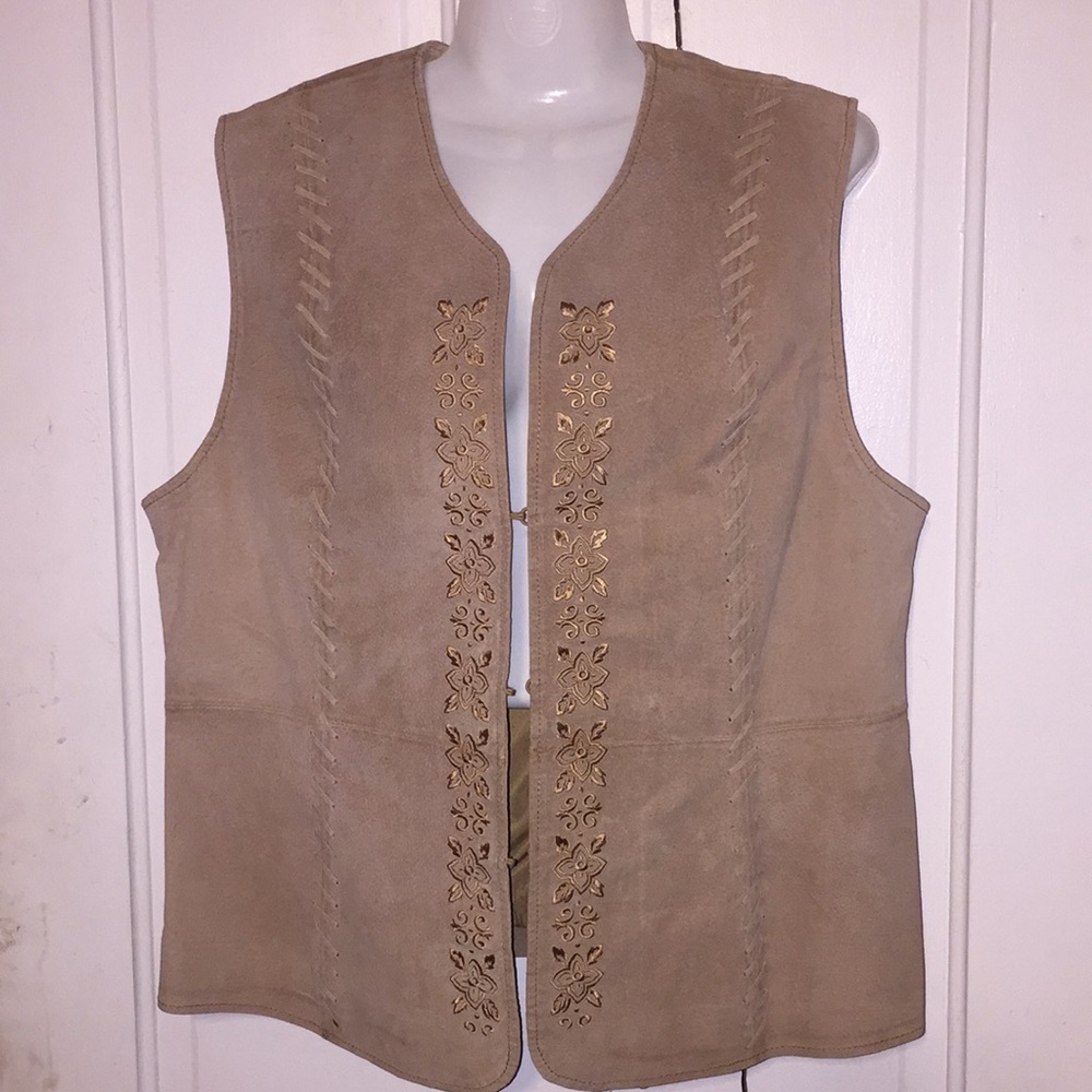 Tan vest